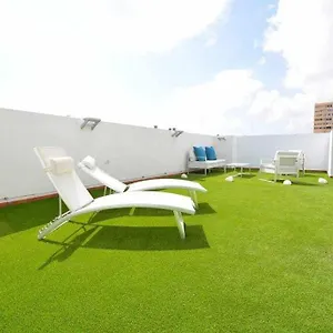 Céntrico ático 2 Dormitorios Gran Solárium Privado , Las Palmas de Gran Canaria España